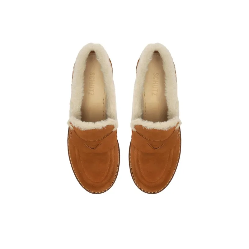 Schutz Christie Loafers Women's Umber-4