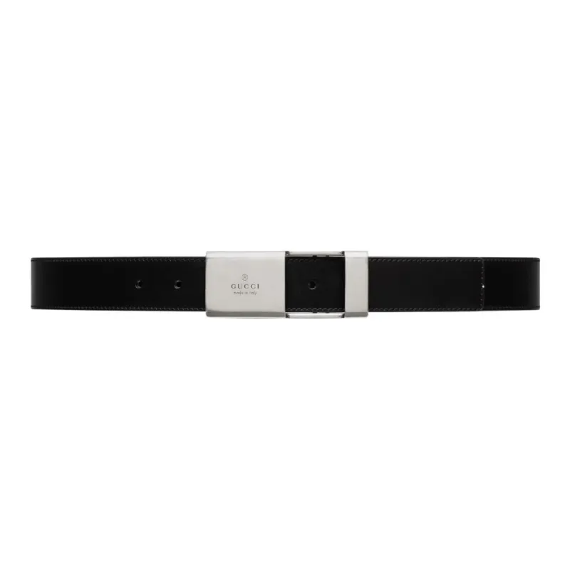 GUCCI Plaque Buckle Belt-0