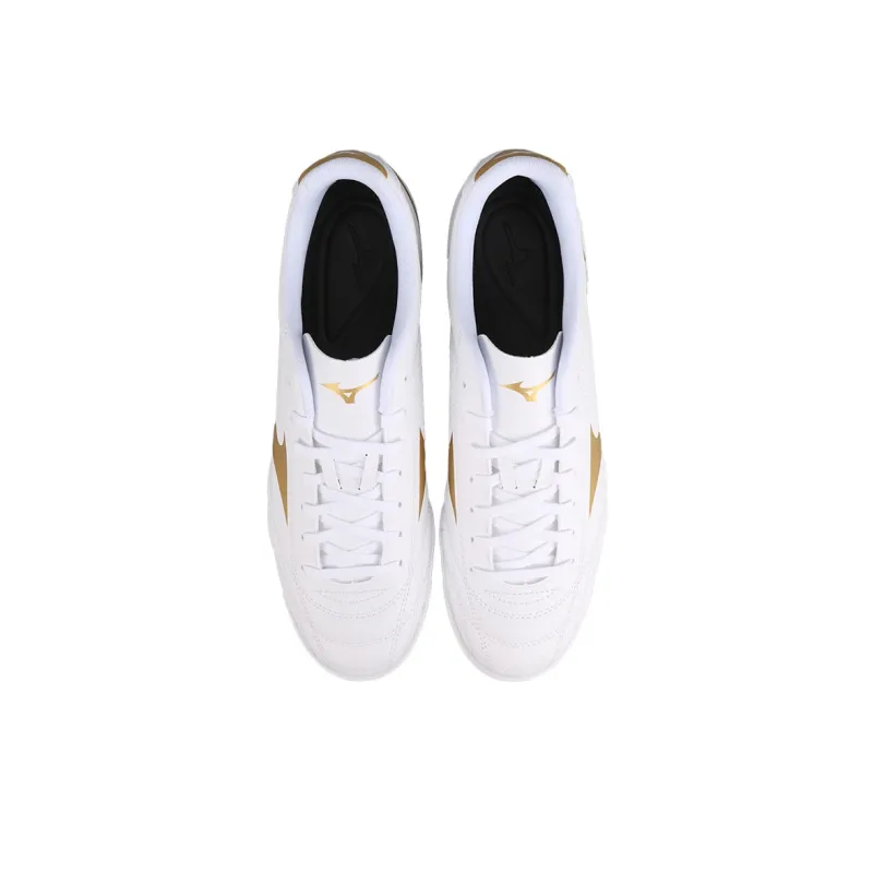 Mizuno Folgado AG Rubber Short Studs TF Rubber Broken Studs Firm Ground Artificial Ground Soccer Shoes Men's White Gold-3