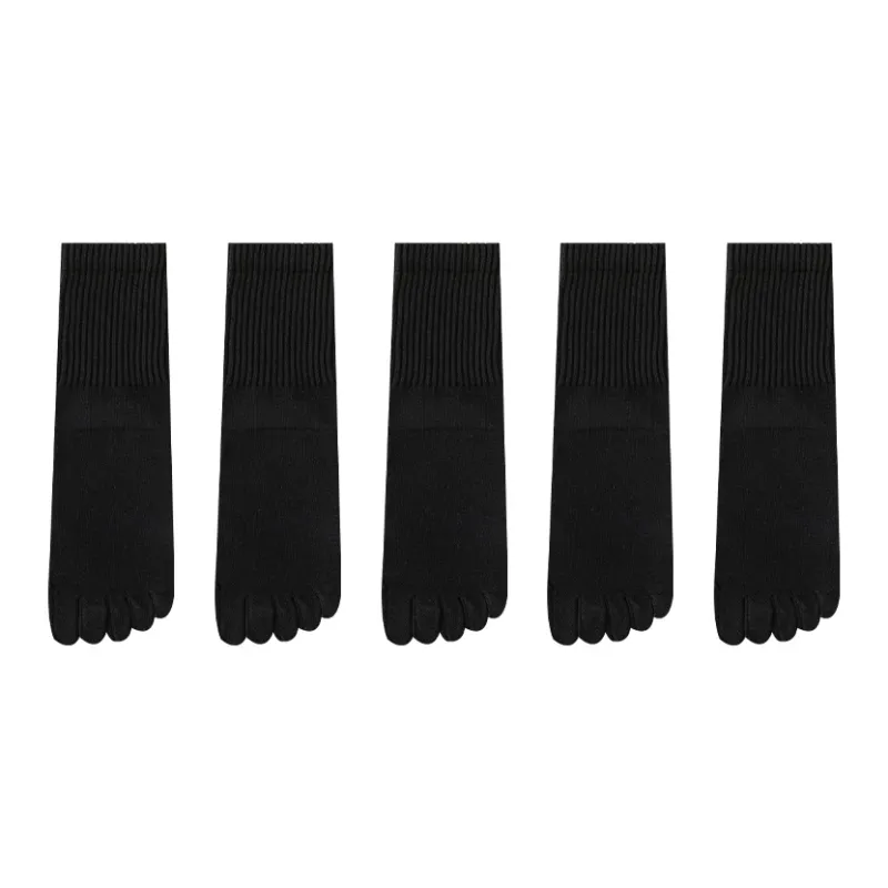 MIIOW Mid Calf Socks Women's 5 Pack-11