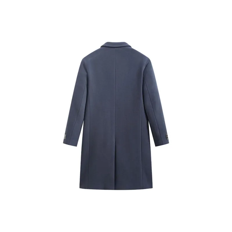 ZIOZIA Coats Men Navy Blue-1
