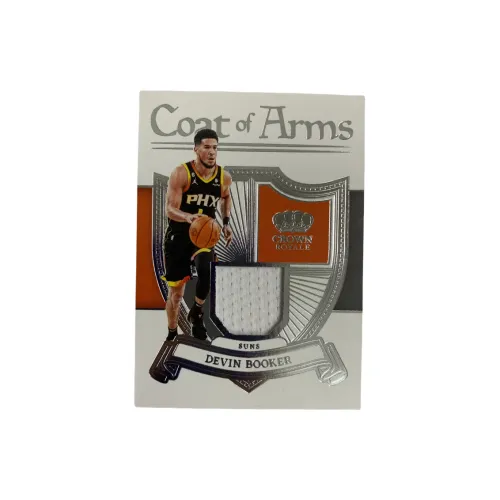 PANINI 2022 23 Crown Devin Booker Suns Competition White Jersey Small Window Player Card Pass Sports Cards 1 Pc