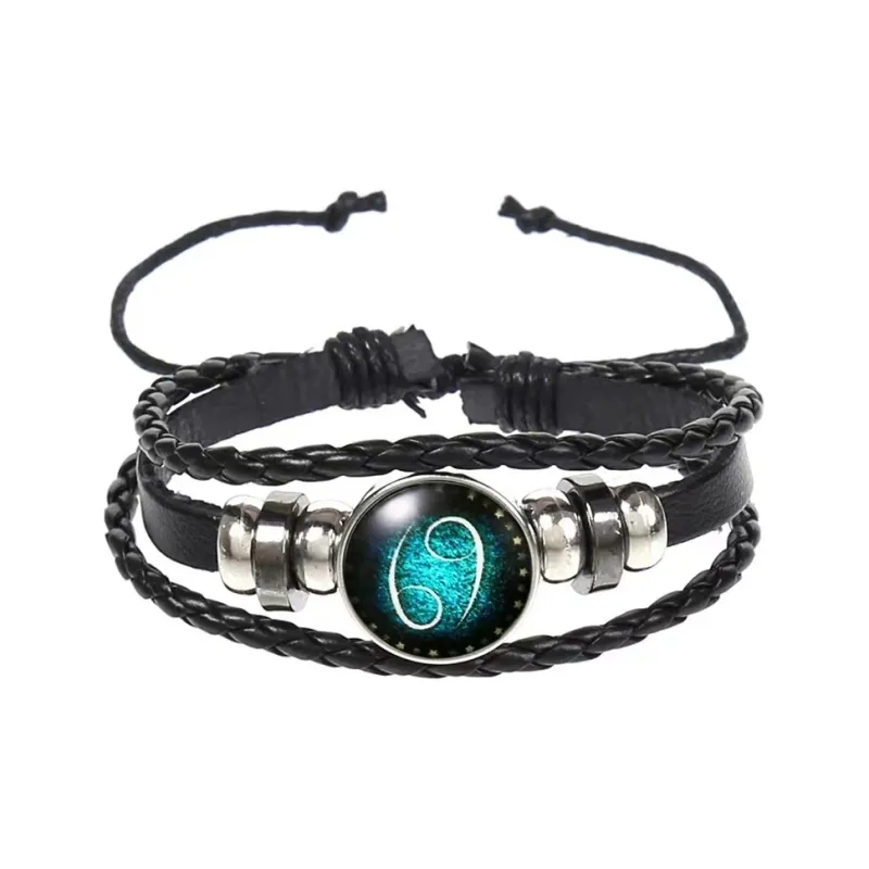 BLESSED BULLET Wax Thread Bracelets Unisex-3