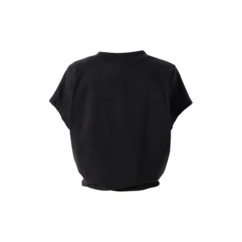 SOON FLOWER T Shirt Women's Black-1