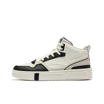 Erke Conquer 3 Wear Resistant Slip Resistant Low Top Skateboard Shoes Men's Microcrystal White/Jet Black