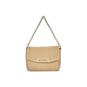MAC DOUGLAS Synthetic Fiber Handbag, Shoulder Bag, Crossbody Bag Women's Light Umber