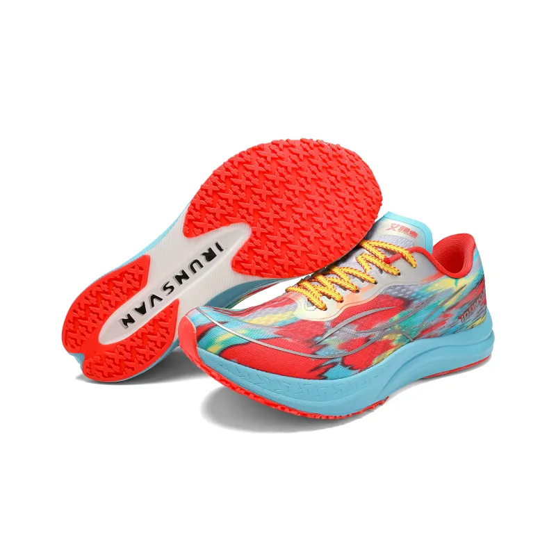 IRUNSVAN Low-Top Running Shoes Unisex Pen Hui Galaxy-7