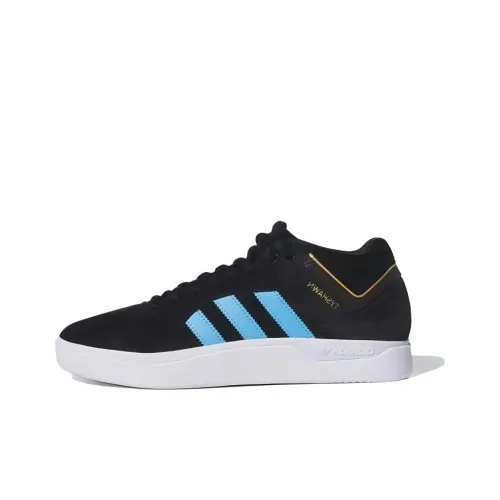 Adidas Originals Tyshawn Core Black Light Grey Heather Blue Burst