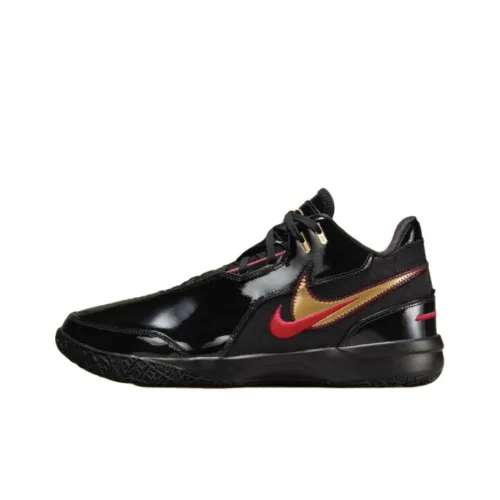 Nike LeBron NXXT Gen Basketball Shoes Men Low-Top Black/Red/Gold