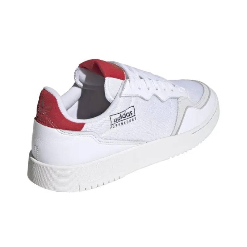 Supercourt Adidas Originals 'White Scarlet'-3