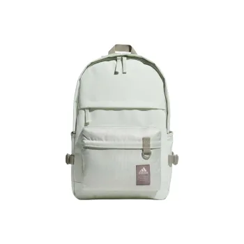 Adidas Recycled Material Polyester Backpack Regular Unisex Linen Green
