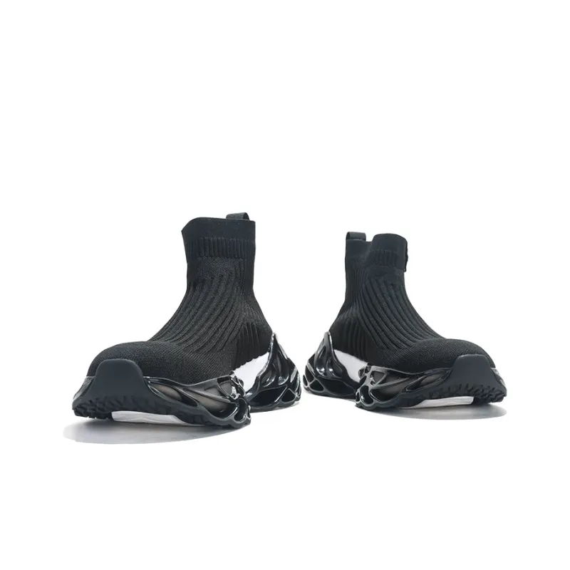 DAFK Cushioning, Abrasion Resistant, Breathable, Height Increasing High Top Running Shoes Men's-3