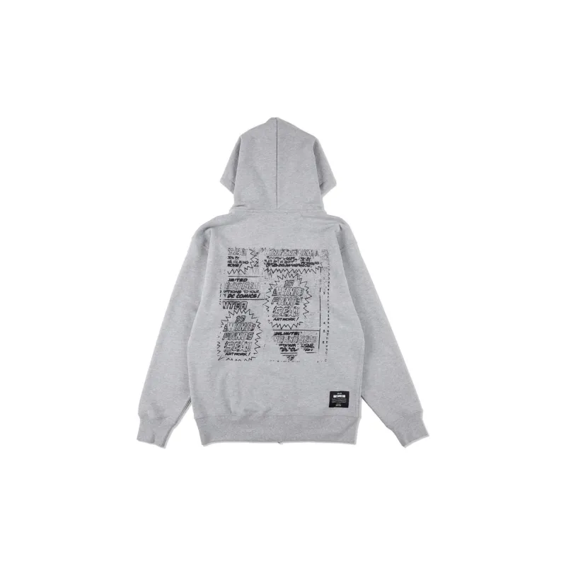 WIND AND SEA x NIIMI HIROKI SS24 Sweatshirt Unisex Gray-1