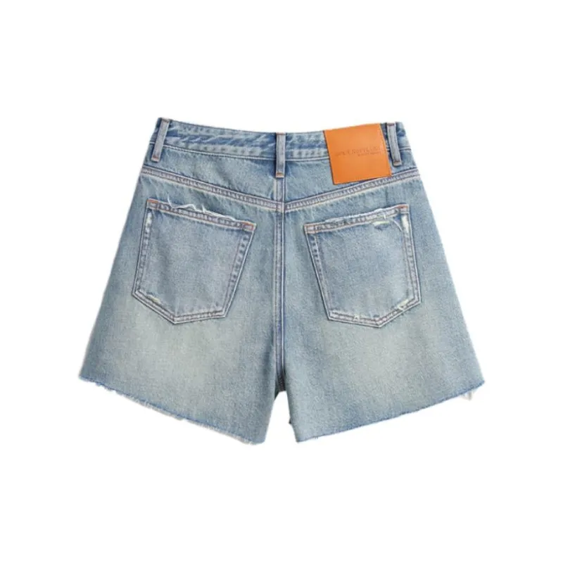 Ran and pure Denim Shorts Women's-3
