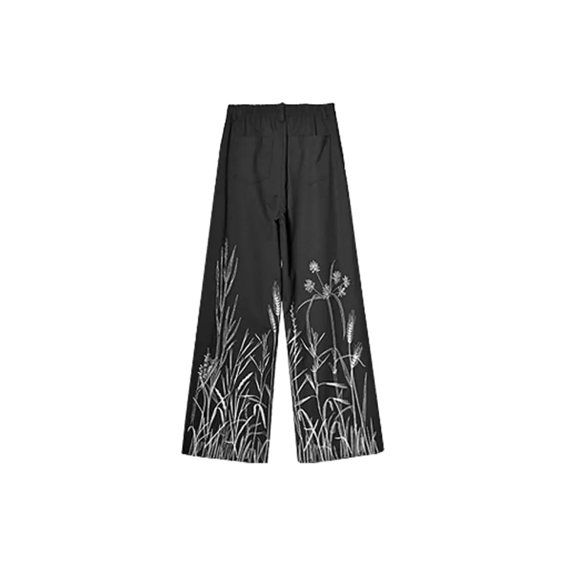 VALLEYOUTH Casual Pants Unisex Black-1