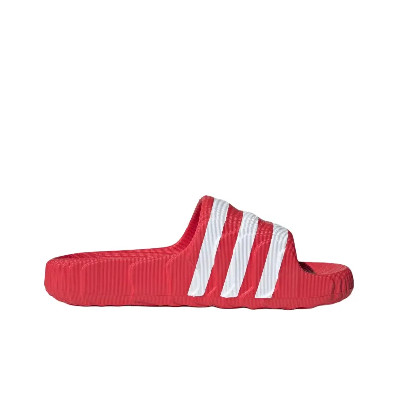Adidas Adilette 22 Slides Better Scarlet Cloud White-1