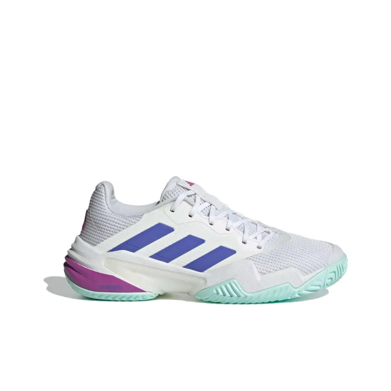 Adidas Barricade 13 Cloud White Cobalt Blue Purple Burst Women's-1