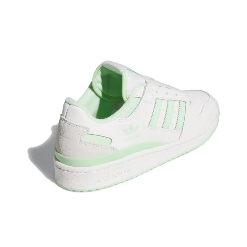 Adidas Forum Low Cl Cloud White Semi Green Spark Women's-3
