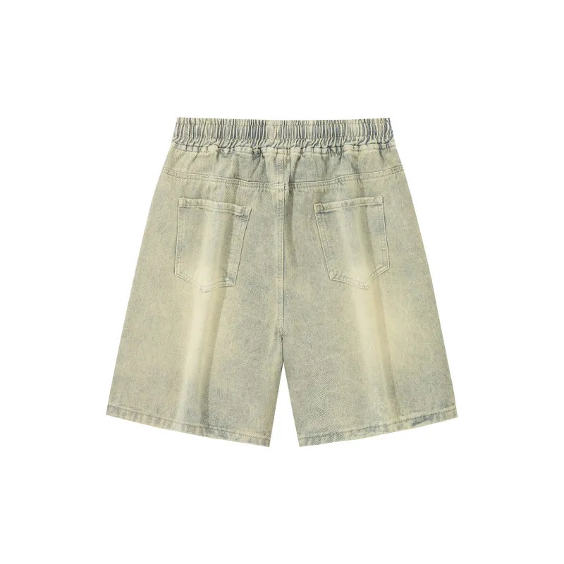 Mackyo Denim Shorts Unisex-13