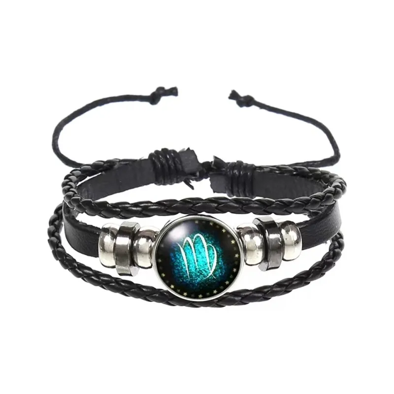 BLESSED BULLET Wax Thread Bracelets Unisex-7