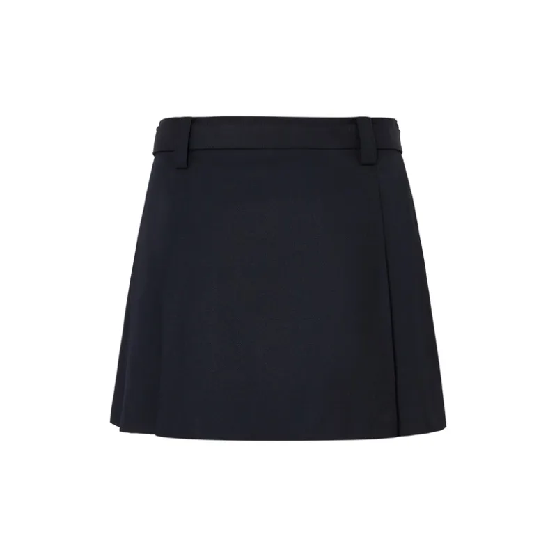 MOCO Casual Short Skirts Women's Dark Royal Blue-1