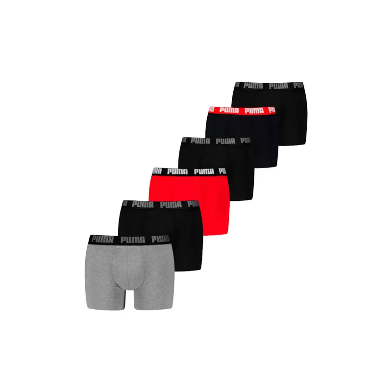 PUMA Boxer Briefs 6-Pack Men Underpants Men's 6 Pack-0