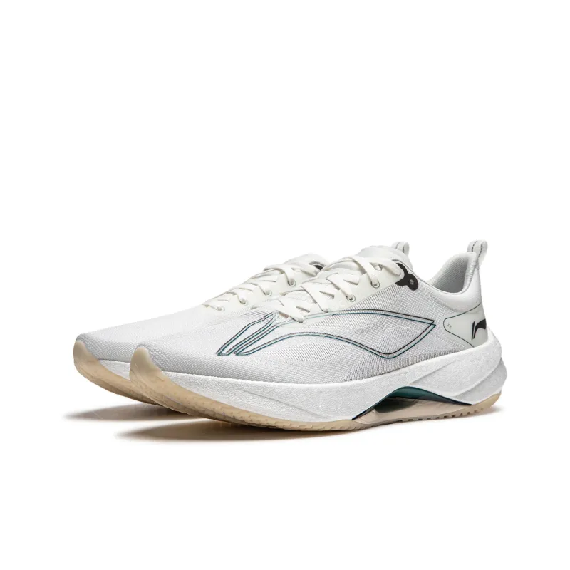LiNing Super Light 21 Anti Slip And Wear Resistant Breathable Low Top Casual Running Shoes Men's Ivory-3