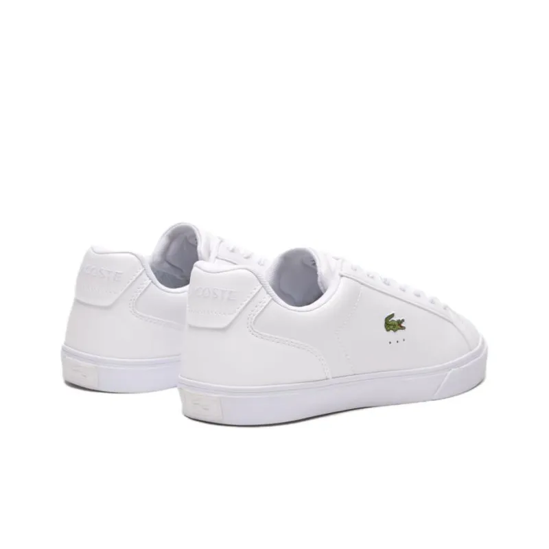 LACOSTE Lerond Pro Anti Slip Wear Resistant Low Top Skateboard Shoes Men's White-2