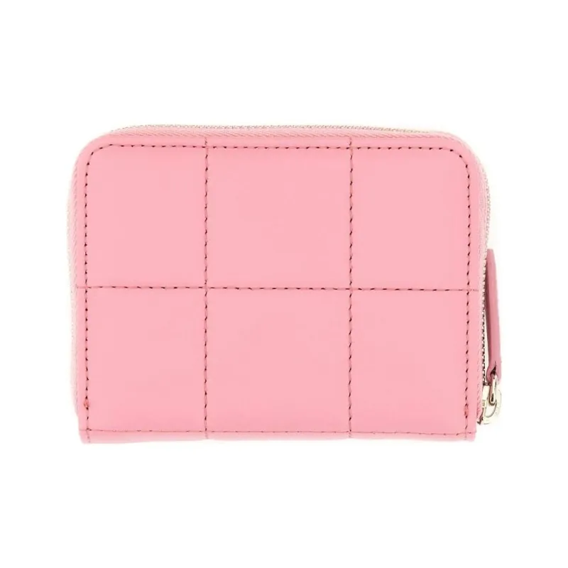 DSQUARED 2 Logo Plaque Zip Around Quilted Wallet-1