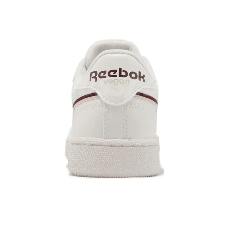 Reebok Club C 85 Vegan 'Chalk White Maroon'-4