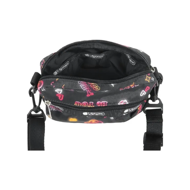LeSportsac Polyester Crossbody Bag Shoulder Bag Women's Black-4