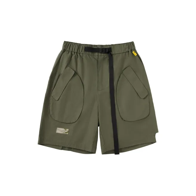 Lab.lfe X Randomevent Cargo Shorts Unisex Army Green-1