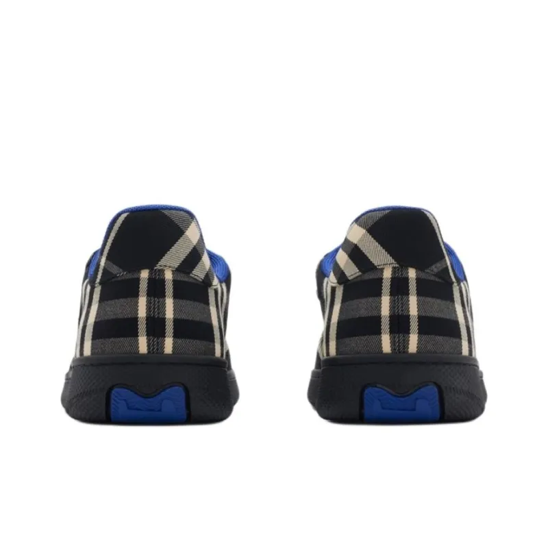 Burberry Terrace Low Top Skateboard Shoes Men's Black-3