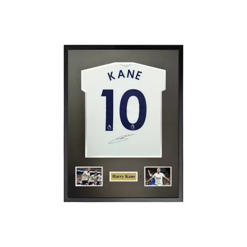 Three For Harry Kane 21-22 Tottenham Signed Soccer Apparel Jersey With Framed And SA Certificate