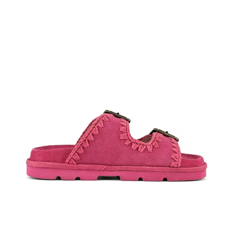 MOU Slide Slippers Women's Fuchsia-1