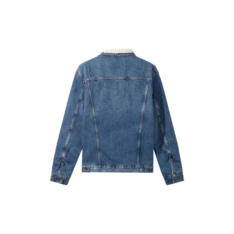 Levis Lining trim Denim Coat-1