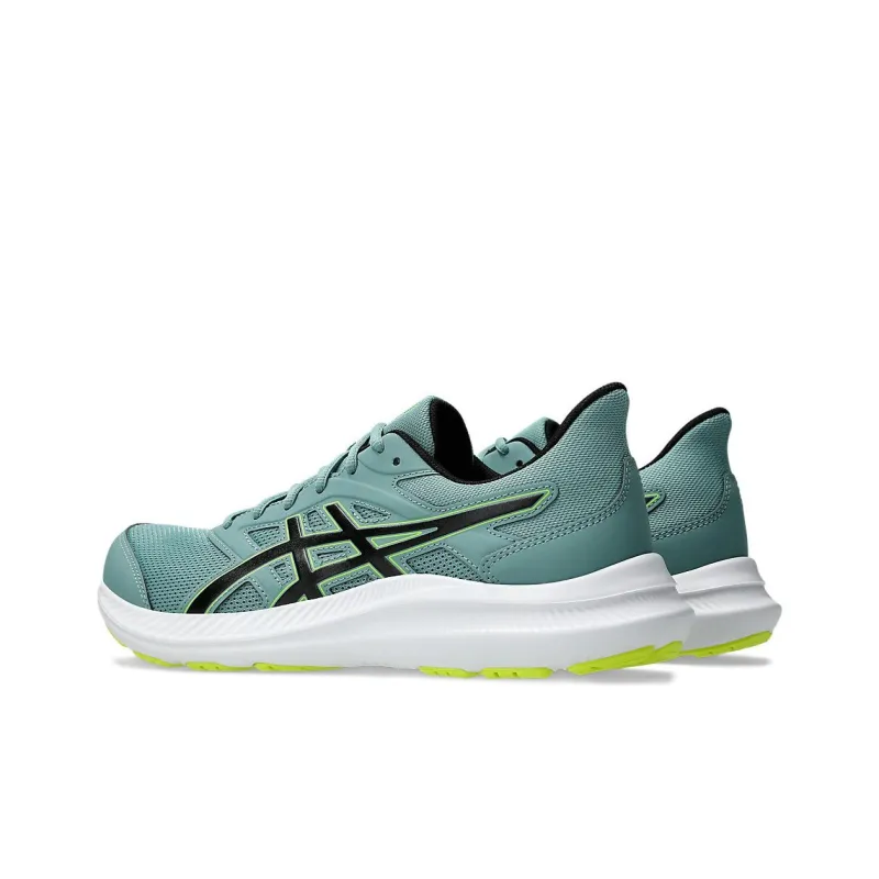 Asics Jolt 4 Anti Slip Wear Resistant Low Top Running Shoes Men's Cyan Black-3