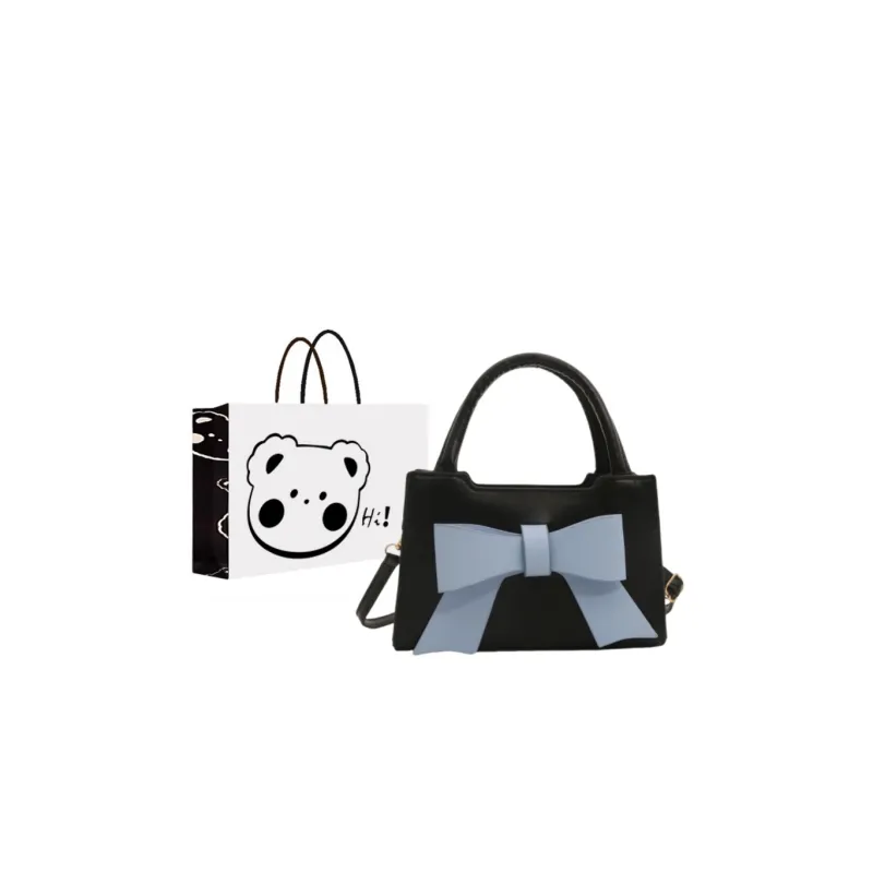NX DOUGHNUT PU Versatile Fashion Crossbody Handbag Regular Women's Pink/White/Black & Pink/Silver & Pink/Black & Blue-5