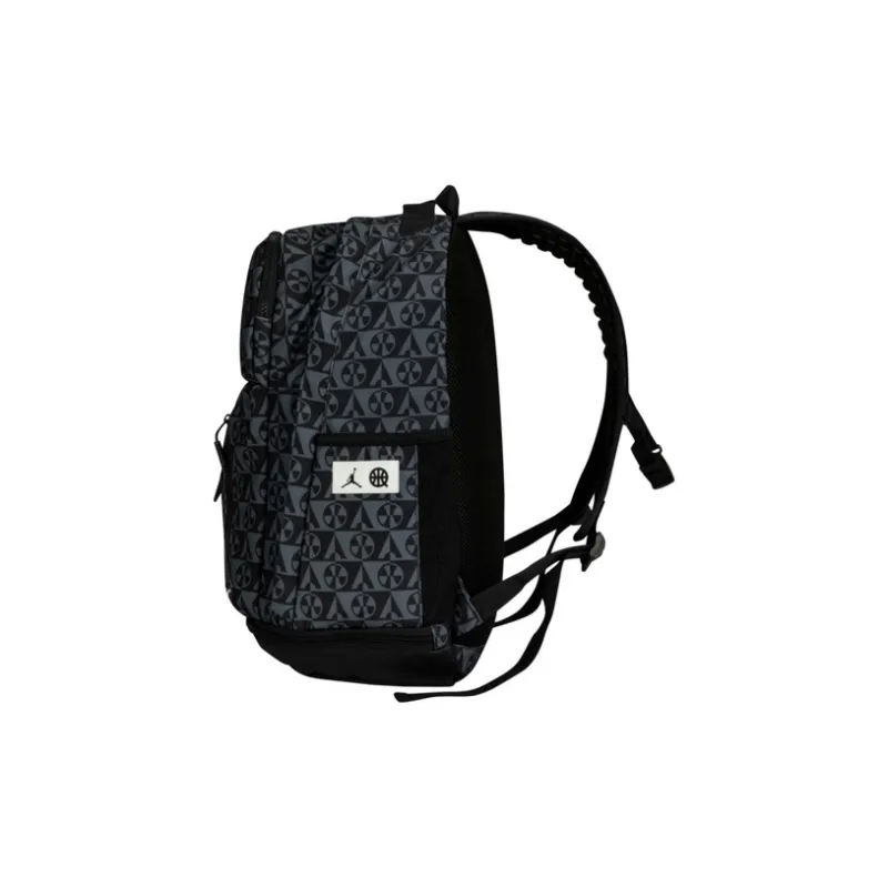 Jordan Polyester Backpack Regular Unisex Jet Black-3