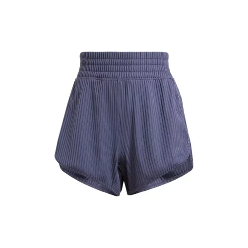 Adidas Gym Casual Shorts Women's Shadow Marine Blue