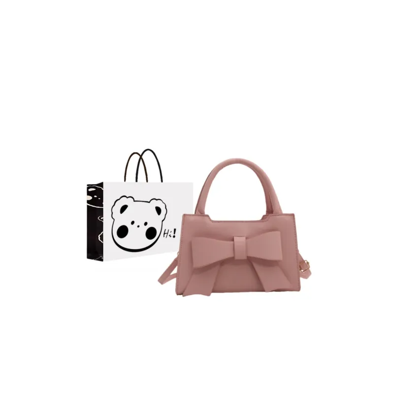 NX DOUGHNUT PU Versatile Fashion Crossbody Handbag Regular Women's Pink/White/Black & Pink/Silver & Pink/Black & Blue-3