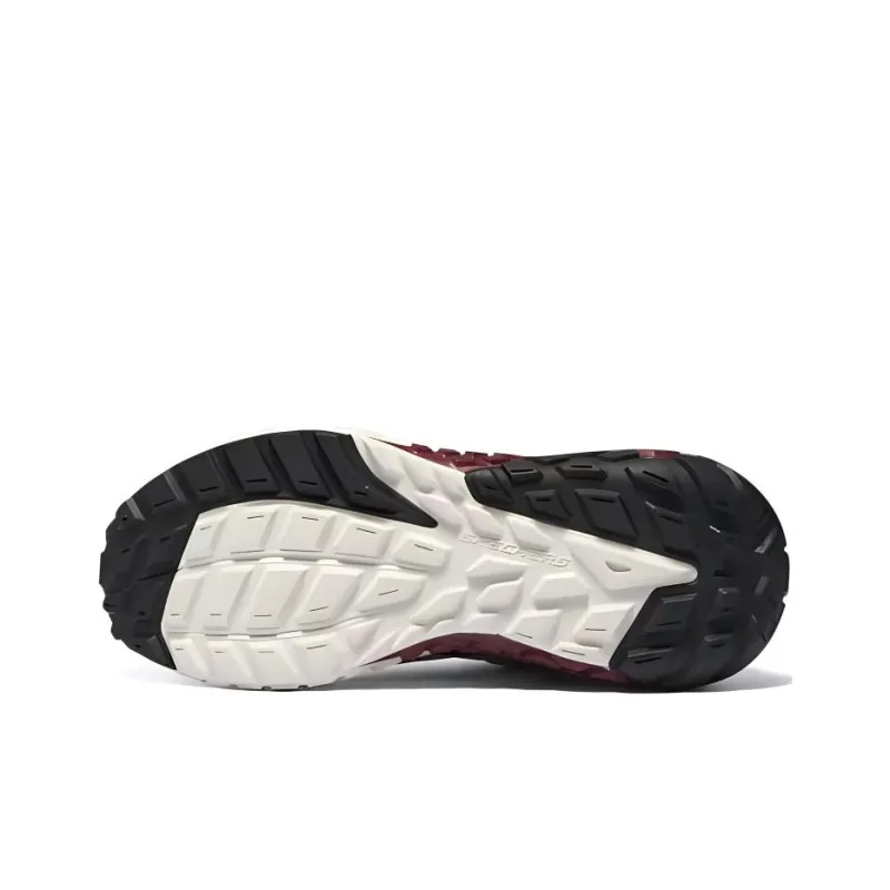 Skechers Cushioning Wear Resistant Low Top Casual Shoes Men's Burgundy-4