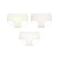 3 Pack[Fruit Green+Peach Pink+Milk White]
