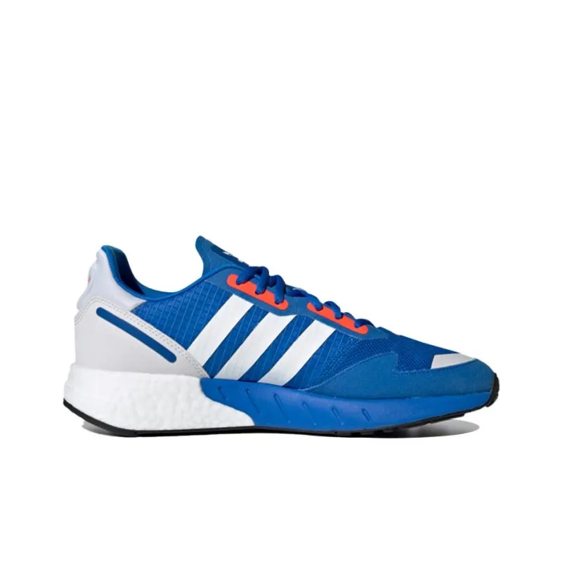Zx 1K Adidas Originals Boost 'Glow Blue Solar Red'-1