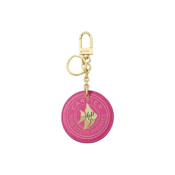 CARTIER Keychains Unisex Fuchsia