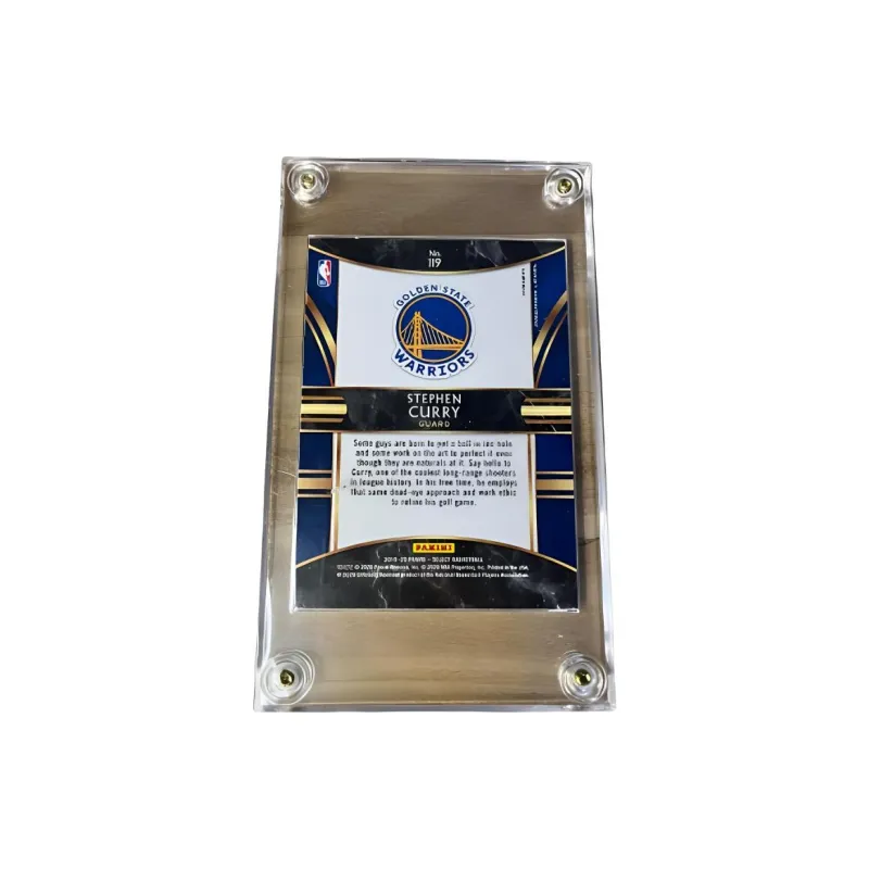 PANINI Stephen Curry 2019 2020 Season Select Collection Tricolor Fold Star Card Quality Universal Sports Cards 1 Pc-1