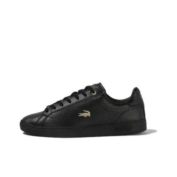 LACOSTE Graduate Pro Anti-Slip Wear-Resistant Low-Top Skateboard Shoes Men's Black