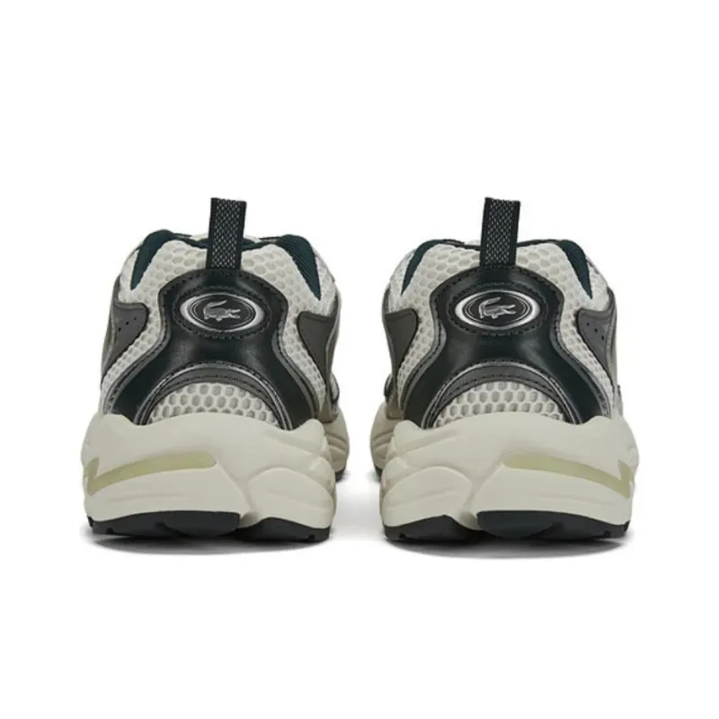 LACOSTE Low Top Casual Shoes Men's Beige Green-3