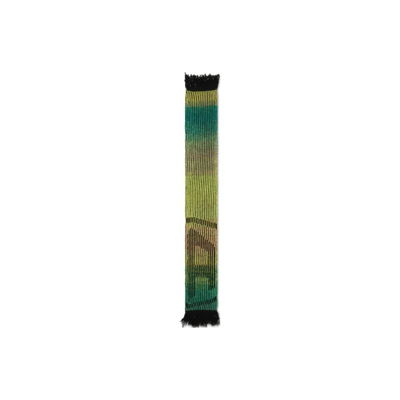 DIESEL Logo Ribbed Scarf-0