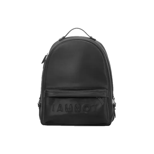 I AM NOT Backpacks Black